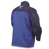 ▶ Chaqueta de soldadura, Royal/Nvy, Ctn INDURA, XL