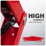BIG RED Torin - Kit de elevación de tijera para coche, 1.36 toneladas, color rojo