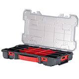 CRAFTSMAN VERSASTACK Organizador de almacenamiento, organizador de piezas pequeñas, 20 compartimentos, tapa incluye cierre seguro (CMST17828)
