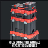 CRAFTSMAN VERSASTACK Organizador de almacenamiento, organizador de piezas pequeñas, 20 compartimentos, tapa incluye cierre seguro (CMST17828)