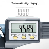 CALIBRADOR DIGITAL Micrómetro Digital Medidor de Pantalla Electrónico 0.00005in/0.001mm Grosor Medición de Diámetro Calibre 25-50mm