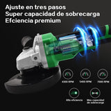 Amoladora angular inalámbrica Para Lijar, Cortar y Otros Proyectos Esmeriladora Angular Inalámbrica SHAWTY, 4Ah Baterías *2, 7000RPM, Con