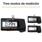 CALIBRADOR DIGITALl Calibrador de Pantalla,0 - 6/ 0 - 150mm Vernier Digital Inoxidable con Pantalla LCD Grande,Conversiones de Medición para Pulgadas, Milímetros y Fracciones,Alta Precisión Calibrador Digital