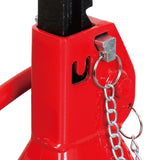 BIG RED Torin Gato estabilizador de Acero: Doble Bloqueo, Doble Cerrojo, Rojo, 2 Ton