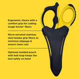 Miller KS-2 - Tijeras de Kevlar con bolsa de herramientas (MC01-7001)