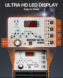 ▶ HITBOX TIG Soldador AC/DC con pulso, máquina de soldadura de aluminio profesional de 200 A con onda cuadrada/palo/MMA/IGBT, exquisito soldador de arco completo de 220 V, que te ofrece un excelente
