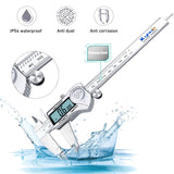 CALIBRADOR DIGITAL  herramienta de medición de calibrador, micrómetro exterior, calibrador de esfera Vernier, acero inoxidable, protección IP54, conversión de fracciones métricas en pulgadas