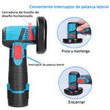 Esmeriladora Inalámbrica Angular de 19500rpm, Mini Amoladora Inalambrica, Herramienta de molienda eléctrica, Cortador de Mano para Cortar, Pulir, Azulejo de Cerámica, Madera, Piedra, Acero