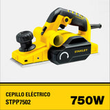 Cepillo para Madera Eléctrico 3-1/4" (82mm), 750W, TANLEY