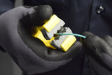 Miller FOJST - Pelacables de fibra óptica, herramienta compacta de pelado de cables para cables de fibra óptica, cortador de precisión para chaquetas exteriores y tubos amortiguadores, para