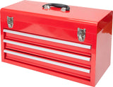 BIG RED Torin - Caja de Herramientas portátil de Acero con 3 cajones (50.8 cm), Color Rojo