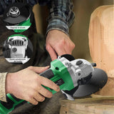 Amoladora angular inalámbrica Para Lijar, Cortar y Otros Proyectos Esmeriladora Angular Inalámbrica SHAWTY, 4Ah Baterías *2, 7000RPM, Con