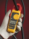 Fluke - Pinza amperimétrica True-RMS 324 40/400 A AC, 600 V AC/DC con medidas de temperatura y capacitancia