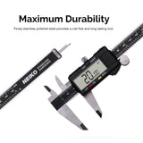 NEIKO CALIBRADOR DIGITAL  Calibrador digital electrónico con pantalla LCD extragrande (0-6 pulgadas), conversión de pulgadas/fracciones/milímetros