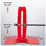 BIG RED Torin - Kit de elevación de tijera para coche, 1.36 toneladas, color rojo