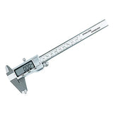 CALIBRADOR DIGITAL  Vernier  Electrónico Herramienta de Medición de Acero Inoxidable 150 mm/6 Inch Métrica para Interior Profundidad Exterior Longitud Altura y Medidas de Espesor