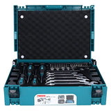 MAKITA Juego de herramientas mecánicas (87 piezas)