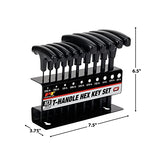PERFORMANCE TOOL Juego de estrella con mango en T, 10 piezas Wilmar Performance Tool