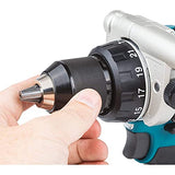 Taladro de martillo inalámbrico sin escobillas de iones de litio de 1,27 cm, solo herramienta (renovado) Makita XPH14Z 18V LXT -