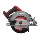 Sierra Circular de corte  7-1/4 Pulgadas 20V Inalámbrica sin Carbones y sin Bateria Incluida CMCS550B CRAFTSMAN