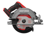 Sierra Circular de corte  7-1/4 Pulgadas 20V Inalámbrica sin Carbones y sin Bateria Incluida CMCS550B CRAFTSMAN