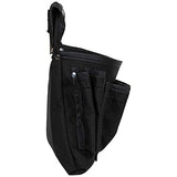 KLEIN TOOLS Bolsa para herramientas PowerLine de 19 bolsillos, nailon Cordura, presilla de túnel, color negro