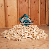 Sierra circular de corte inalámbrica Makita XSH06Z de 18 V X2 LXT de iones de litio (36 V), sin escobillas, de 7-1/4", solo herramienta