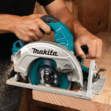 Sierra circular de corte inalámbrica Makita XSH06Z de 18 V X2 LXT de iones de litio (36 V), sin escobillas, de 7-1/4", solo herramienta