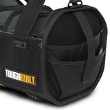 TOUGHBUILT - Bolso de herramientas modular de 12 "| 61 bolsillos y presillas, portaherramientas eléctricas/de mantenimiento, mango acolchado duradero, 3 divisores de bolsillo extraíbles, organizador/caja de herramientas