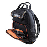 KLEIN TOOLS Mochila para herramientas Tradesman Pro™ de 44,5 cm en color negro con 35 bolsillos para trabajo pesado - Klein Tools