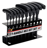 PERFORMANCE TOOL Juego de estrella con mango en T, 10 piezas Wilmar Performance Tool