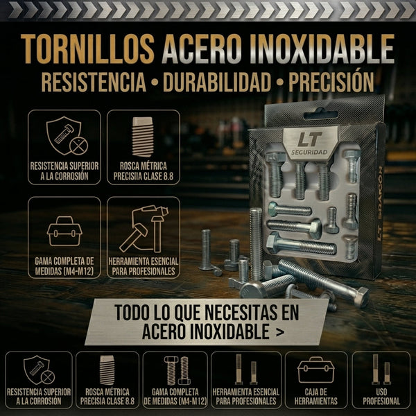 TORNILLOS ACERO INOXIDABLE