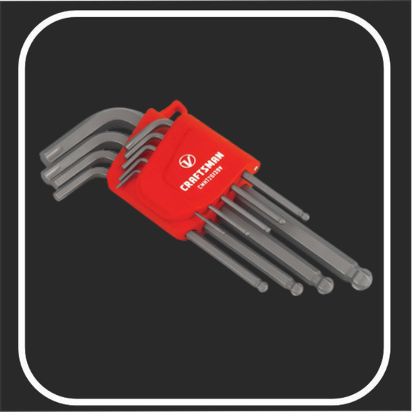 JUEGO DE LLAVES HEXAGONALES O ALLEN