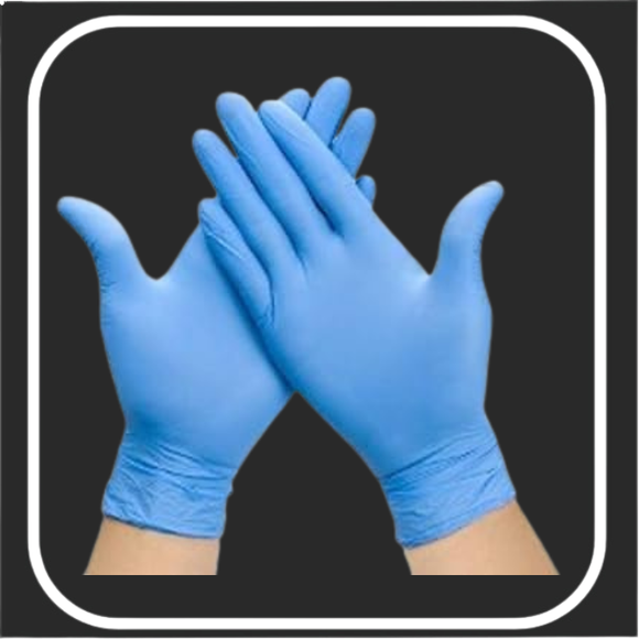 GUANTES DE NITRILO LIBRE DE LATEX