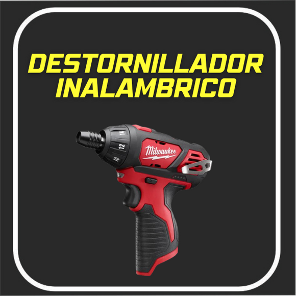 DESTORNILLADOR INALAMBRICO+