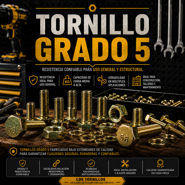 TORNILLO GRADO 5