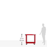 MIKELS Tamer CST-2, Carrito de servicio con 2 charolas
