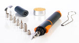 ▶  Portasol 011289250 Pro Piezo Kit de Herramientas para Soldar 75 W con 7 Puntas