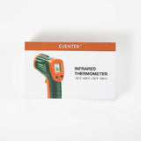 Termómetro infrarrojo Eventek, termómetro láser infrarrojo, sin contacto, de -50 °C a 420 °C (-58 °F - 788 °F), pistola de temperatura digital, no médica, no para el cuerpo humano, para medir la