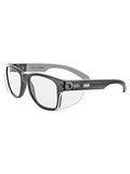 ▶ MAGID Iconic Y50 Design Series anteojos de seguridad con escudos laterales | ANSI Z87+ rendimiento, resistente a arañazos y niebla, reduce la fatiga y la fatiga ocular, funda de tela incluida, DualPak Lenses, 2 Pair