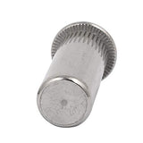 IIVVERR M10 x 34mm Cabeza plana estriada Extremo cerrado Tuerca de remache Inserte 20PCS (M10 x 34mm Knurled Flat Head Closed End Rivet Nut Insert 20PCS