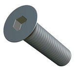 Tornillo Allen de cabeza avellanada M4 x 12, tornillos hexagonales de acero inoxidable, fijación de cabeza plana, tornillos de 4 mm, adecuados para metal, construcción, instalación, bricolaje (25
