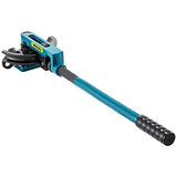 ▶ Dobladora de tubo de tubo, dobladora manual de tubo de 3/8 a 1 pulgada, con 7 troqueles, tubo doblador de tubo resistente de acero de metal de cobre, para talleres de reparación, azul