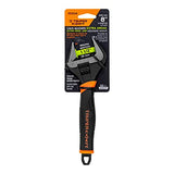 ▶TRUPER Llave ajustable (perico) 8" boca ancha Comfort Grip