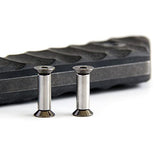 🔩 Saddgo - 10 piezas por lote de mango de cuchillo, remaches, tuerca de fijación de tornillo YFS con cabeza hexagonal plana, material de aleación