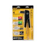 ▶ PRETUL Remachadora Profesional Remachadora 10" con remaches, Pretul