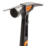 ▶ Fiskars 750241-1001 IsoCore 22 oz Milled-face Framing Hammer, 16"
