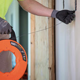 ▶ KLEIN TOOLS Guía jalacables de acero + carcasa optimizada para menor fricción | Mango de agarre firme | Guia para cable electrico|Guia jalacables|Marcado con láser para precisión KLEIN TOOLS