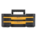 ▶ DEWALT Caja Organizadora de Herramientas TSTAK de 2 Cajones DWST17804