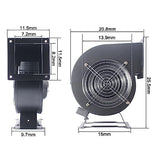 ▶ Ventilador industrial Nuevo soplador eléctrico de escape de polvo pequeño de 140 W, modelo inflable, soplador centrífugo, soplador de aire 150FLJ17 Soplador potente industrial(380V,Plug)